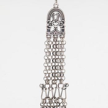 Halsband "Paradis", sterlingsilver. Kalevala Koru, Helsingfors 1993.