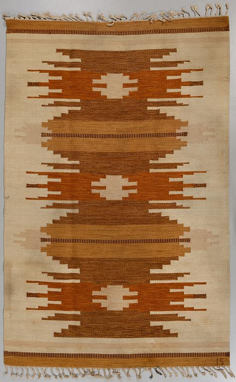 MATTA, rölakan, signerad IS, Ingegerd Silow, ca 243 x 164 cm.