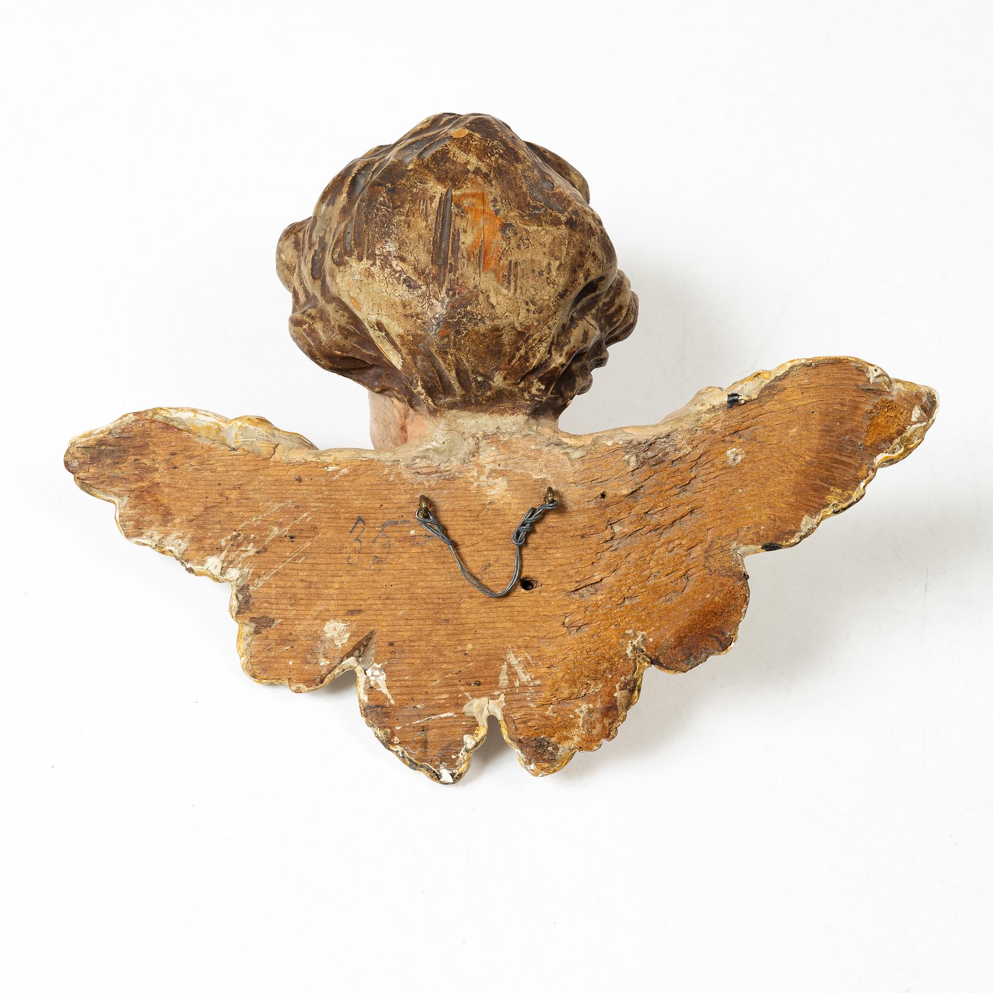 Dekorelement, omkring år 1800.