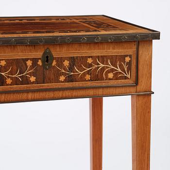 Bord, tillskrivet Jonas Westring (1772-1828) Gränna, ca år 1800, Sengustavianskt.