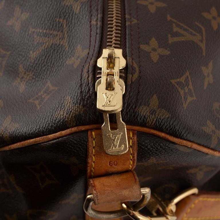 Louis Vuitton, a monogram 'Keepall 60 Bandoulière' Weekendbag, 1992.