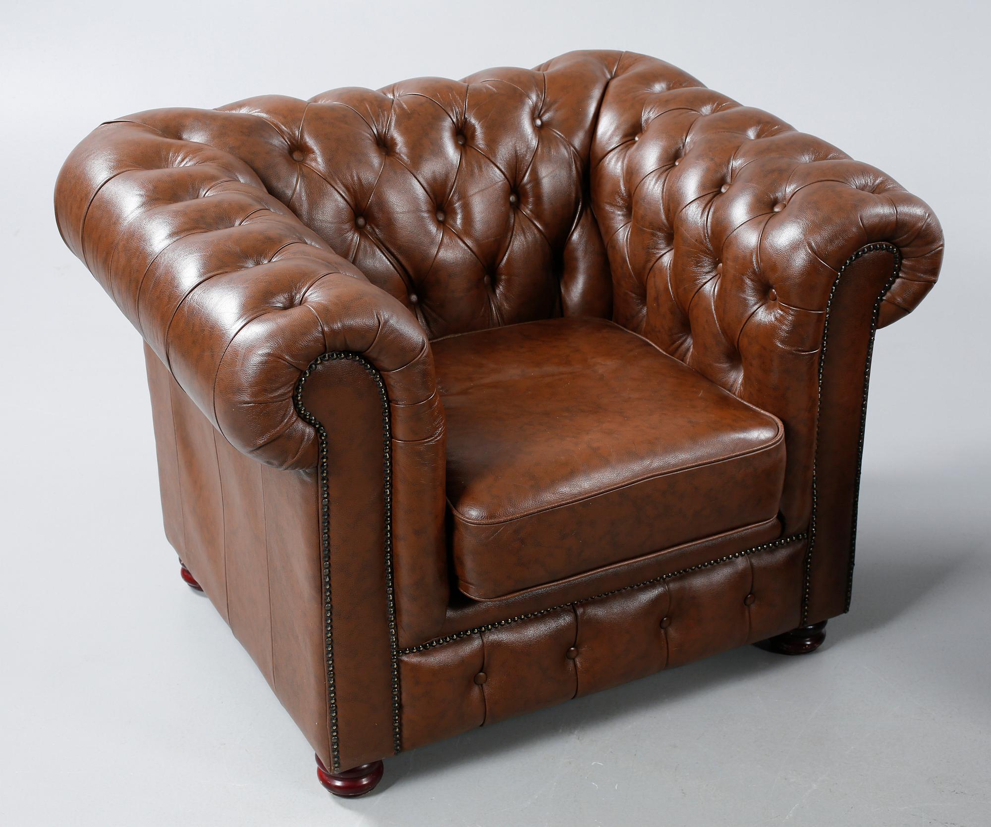 Two armchairs from the second half fo the 20th century.