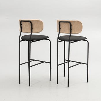 OeO Design Studio, bar stools, a pair, "Coco", Gubi, Denmark.