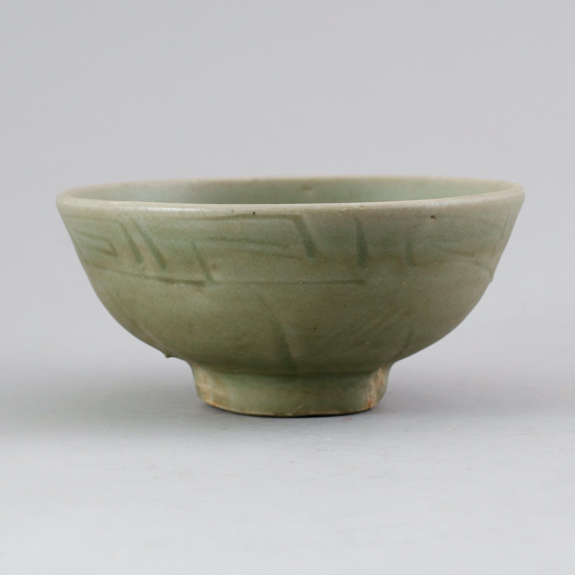 SKÅL, porslin, Kina, Ming, 1300/1400-tal.