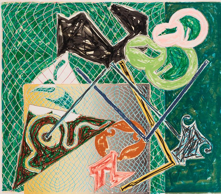 Frank Stella, "Shards V".