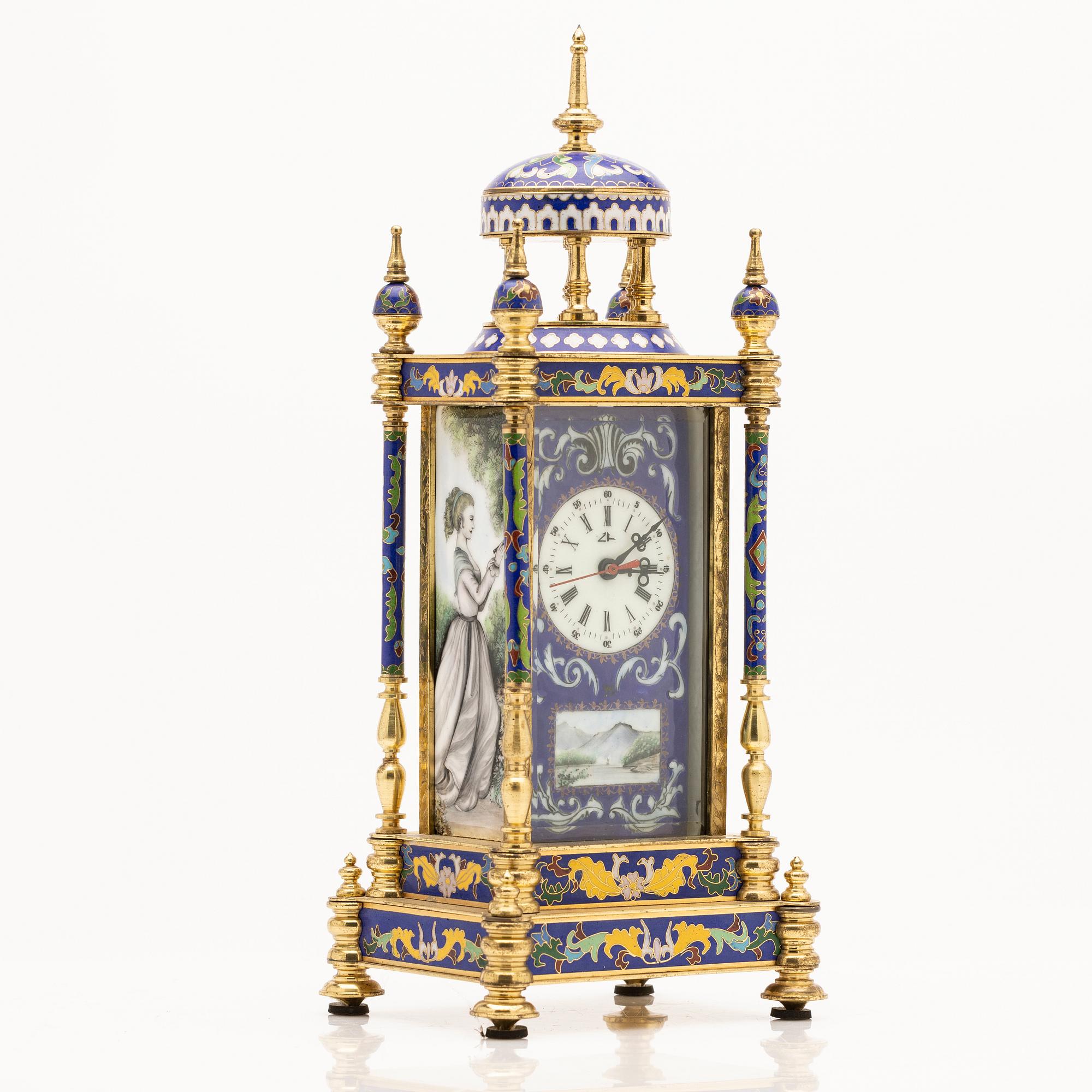 Table clock, second half of the 20th century.