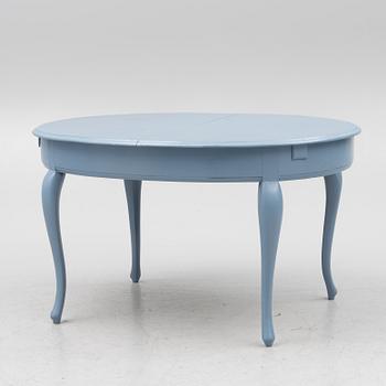 A five-piece Rococo style dining suite, circa 1900.