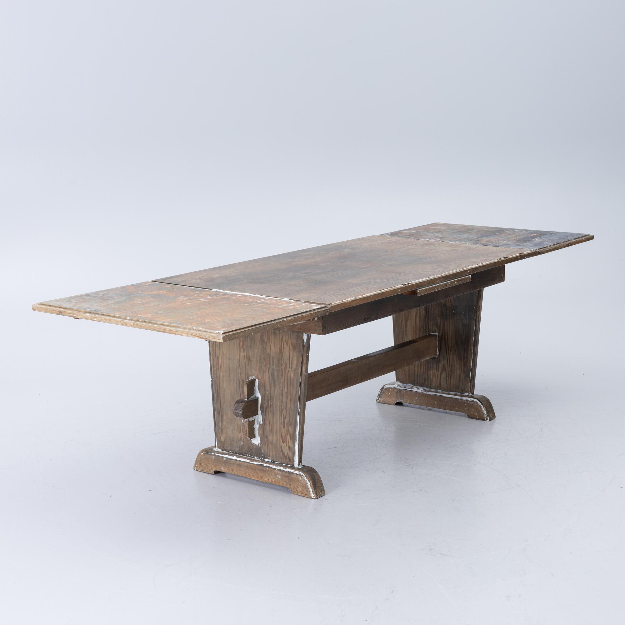 Dining table, second half of the 20th century.
