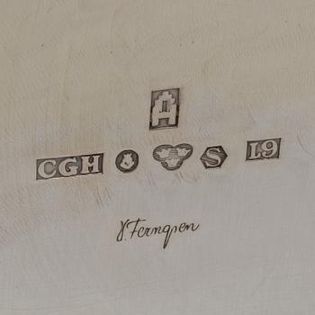 VERA FERNGREN, vas, silver, för CG Hallberg Stocholm 1961.