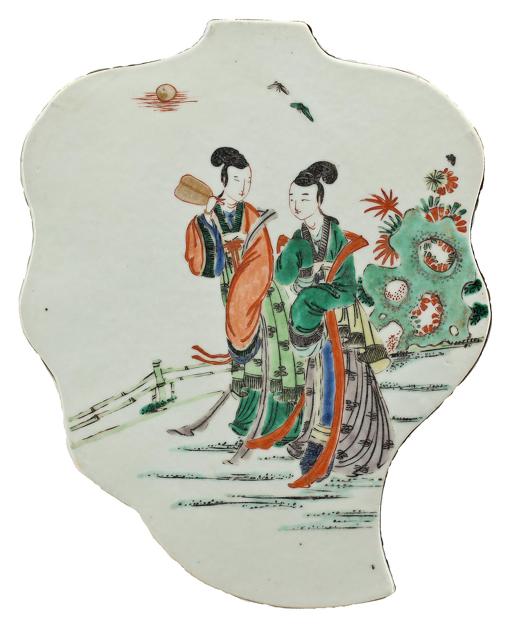 PORSLINSPLATTA, Kina, 1700/1800-tal.