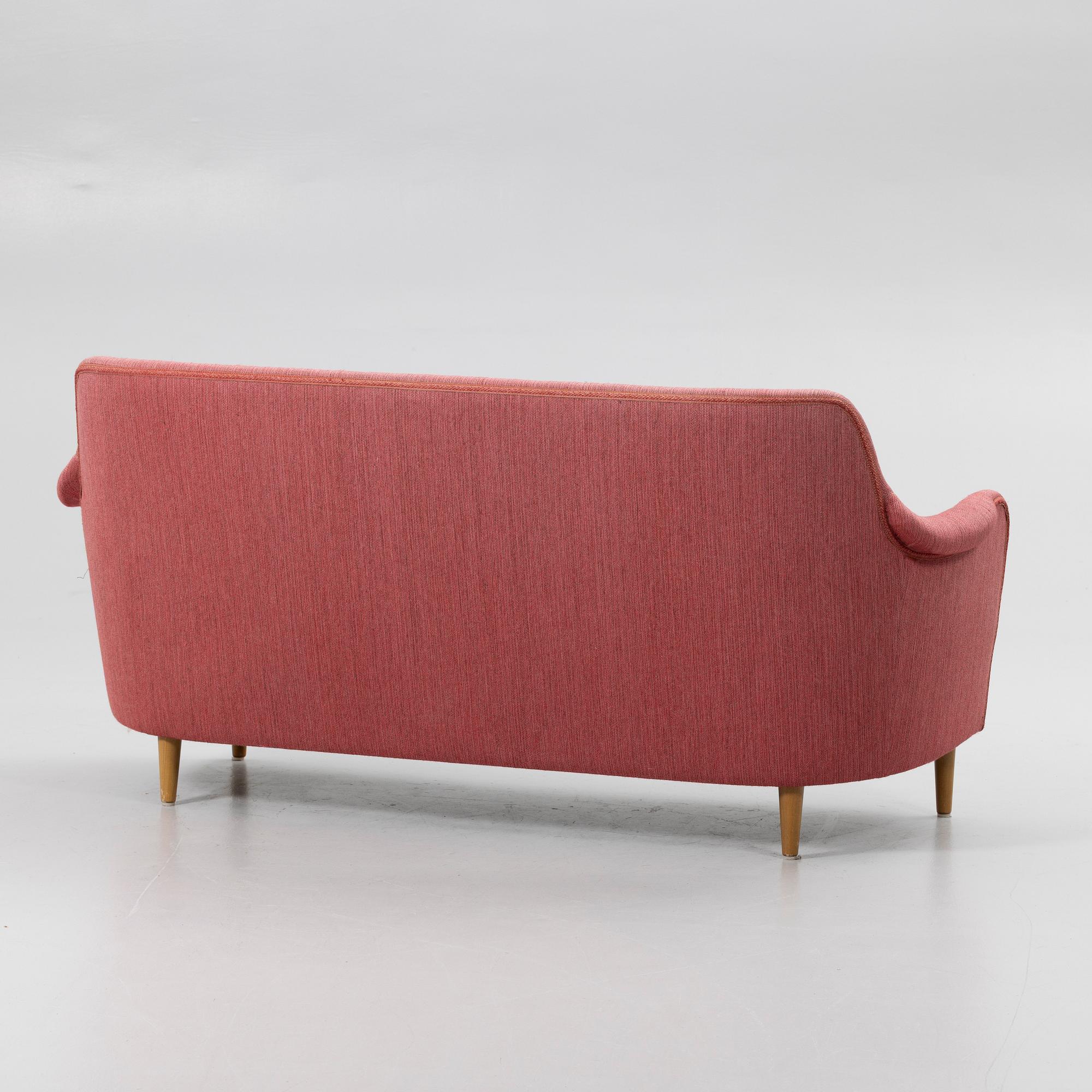 Carl Malmsten, Sofa, “Samsas”, O.H. Sjögren, second half of the 20th century.