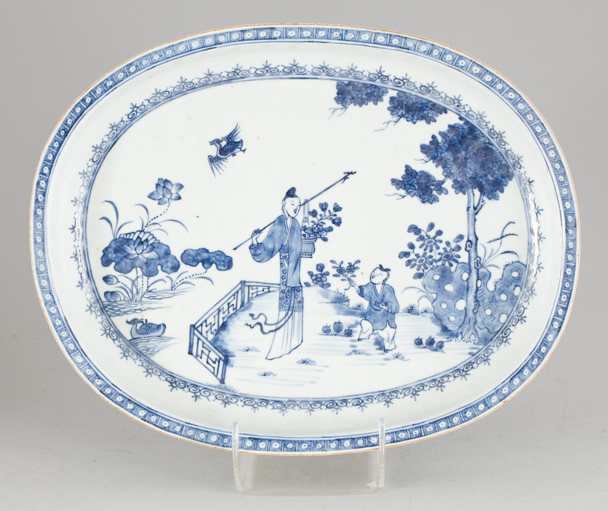 SKÅLFAT, kompaniporslin, Kina, 1800-tal.