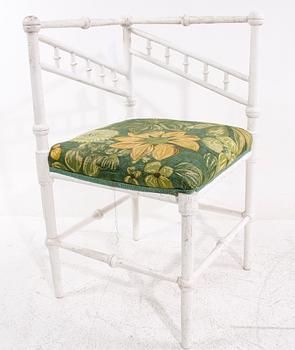 SALONGSGRUPP, 3 delar, kolonialstil, 1900-tal.