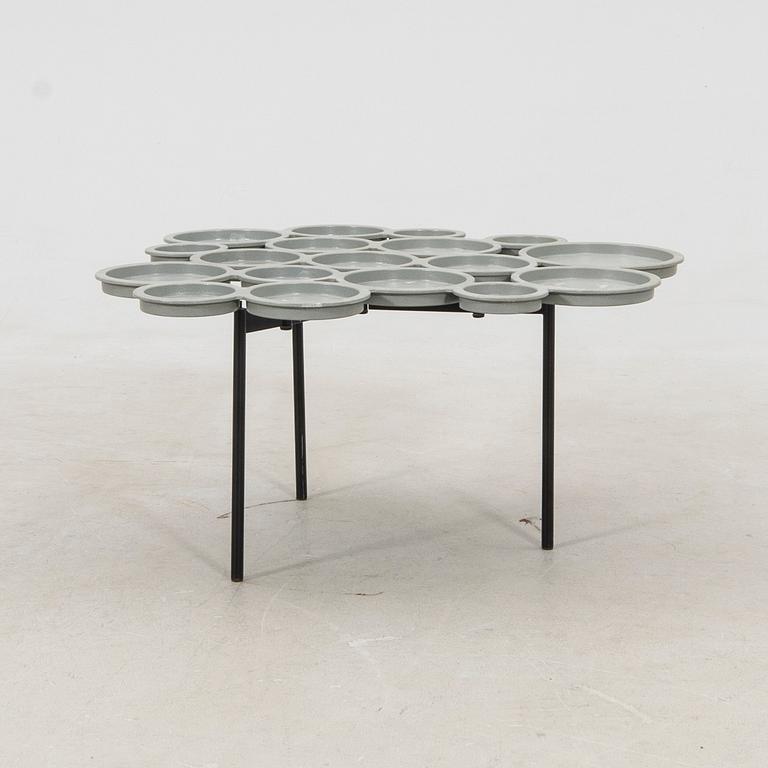Luca Nichetto, table/flower table "Green Pads", contemporary Italy.