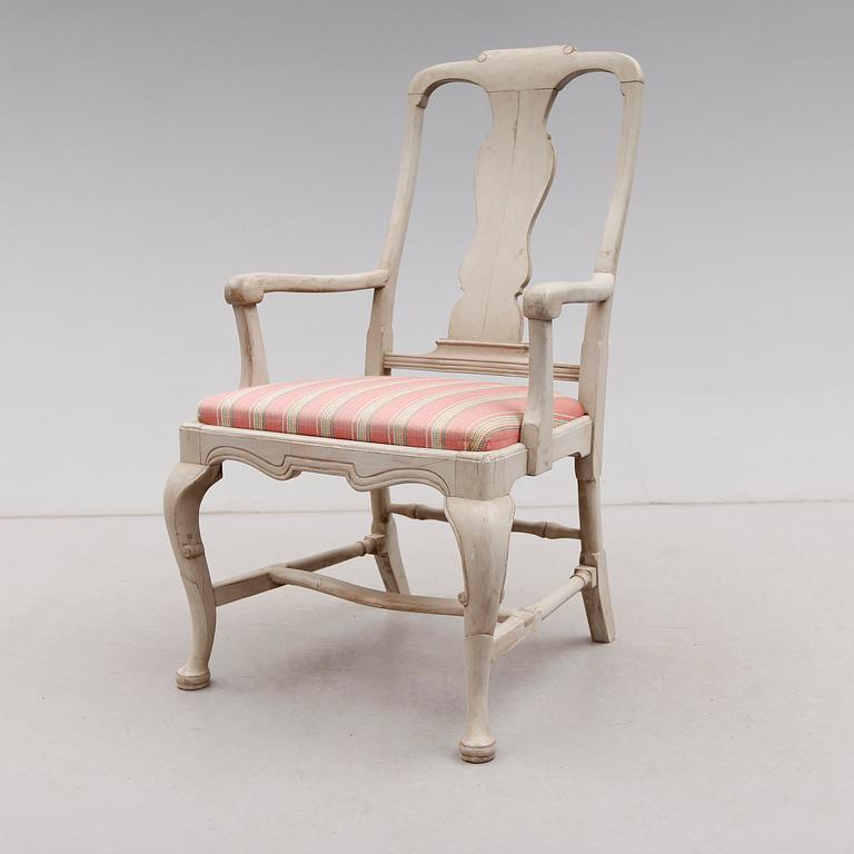 KARMSTOL, barockstil, 1900-talets första hälft.
