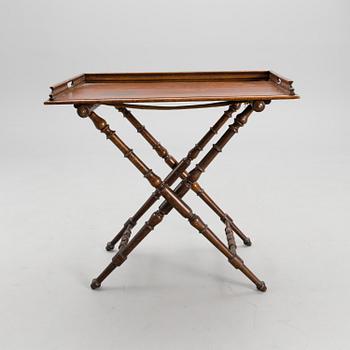 A late 19th century tray table.