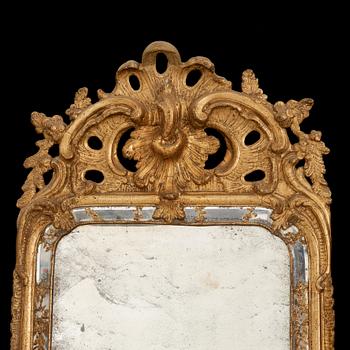 SPEGEL. Stockholmsarbete, 1700-talets andra hälft. Rokoko.