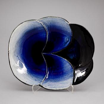 FAT, stengods, "Viola", Birger Kaipiainen för Arabia, Finland.