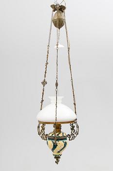 TAKFOTOGENLAMPA, sekelskiftet 1900. Höjd ca 75 cm.