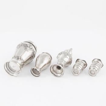 Parti silver, 5 delar.