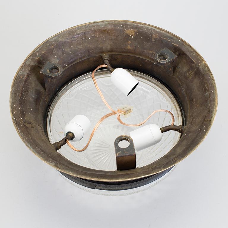 TAKPLAFOND, jugend, 1900-talets början. Från fartygschefens matsal, pansarskeppet Drottning Victoria.