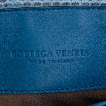 Bottega Veneta, 'Olimpia' quilted velvet shoulder bag.