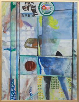 YNGVE BÄCK, akryl på duk, signerad och daterad -68.