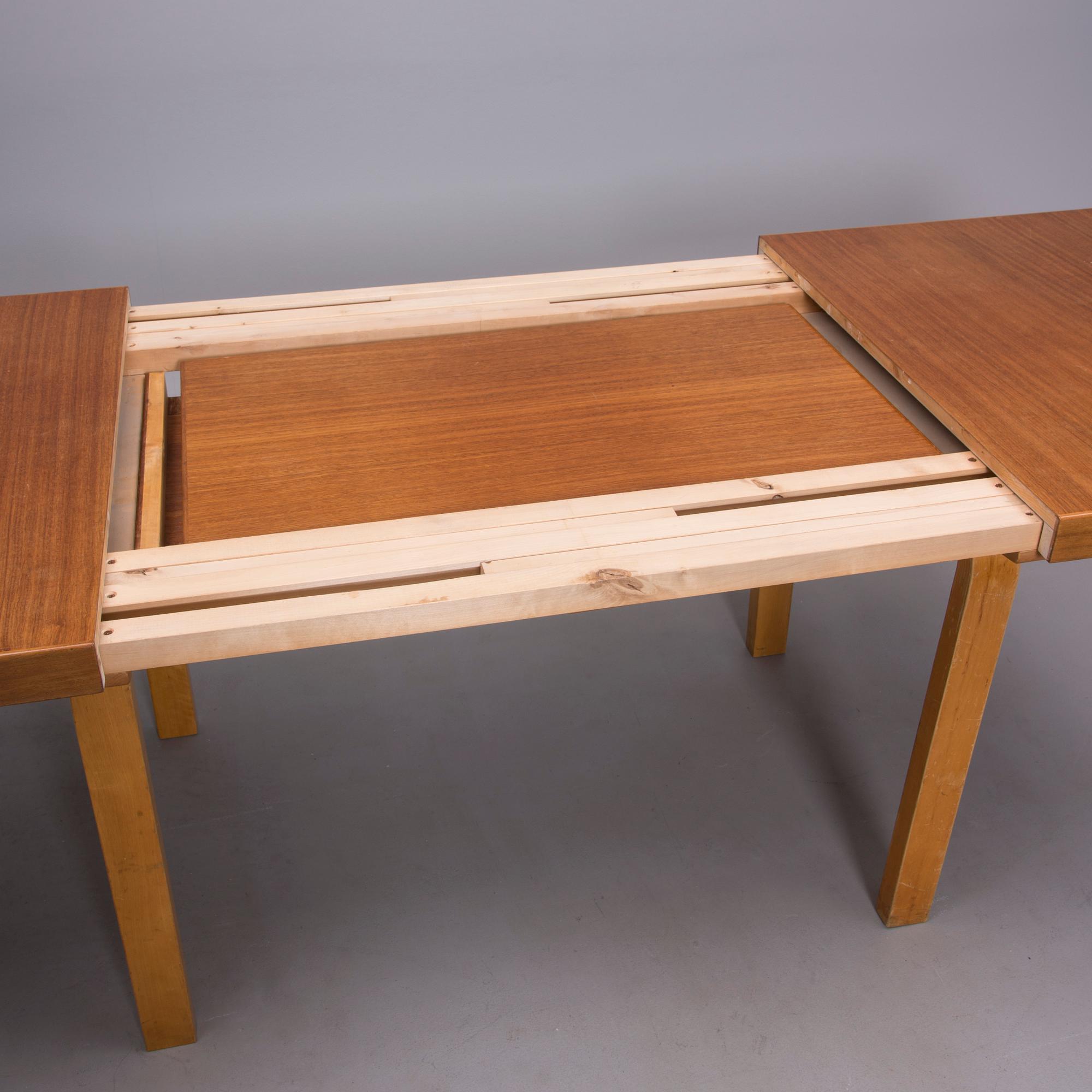 RUOKAPÖYTÄ, malli 92, Alvar Aalto, Artek 1950-luku.