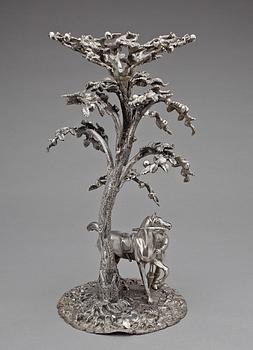BORDSUPPSATS, nysilver, AG Dufva, 1900-tal.
