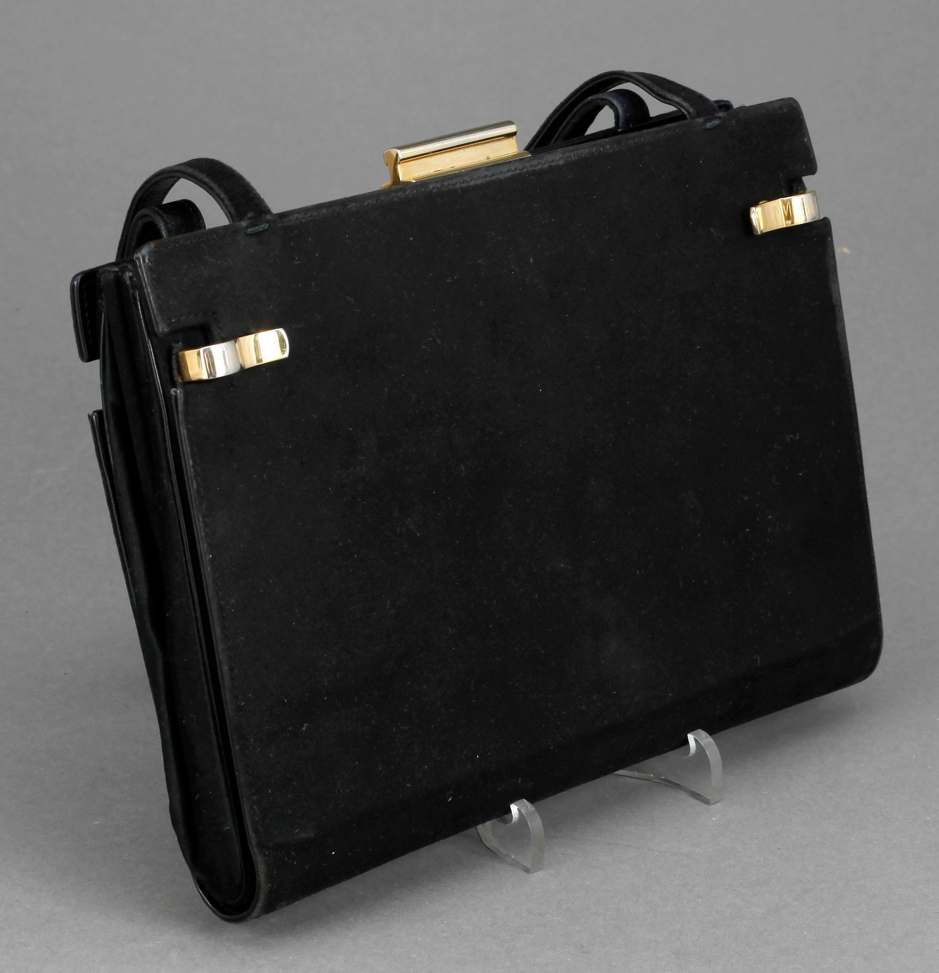 HANDVÄSKA, Gucci, omkring 1900-talets mitt.