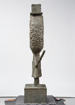 Donald Baechler, "Man with Hat".