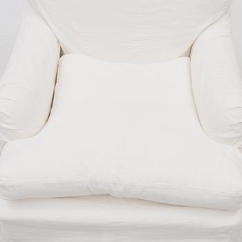A Howard model armchair, contemporary.