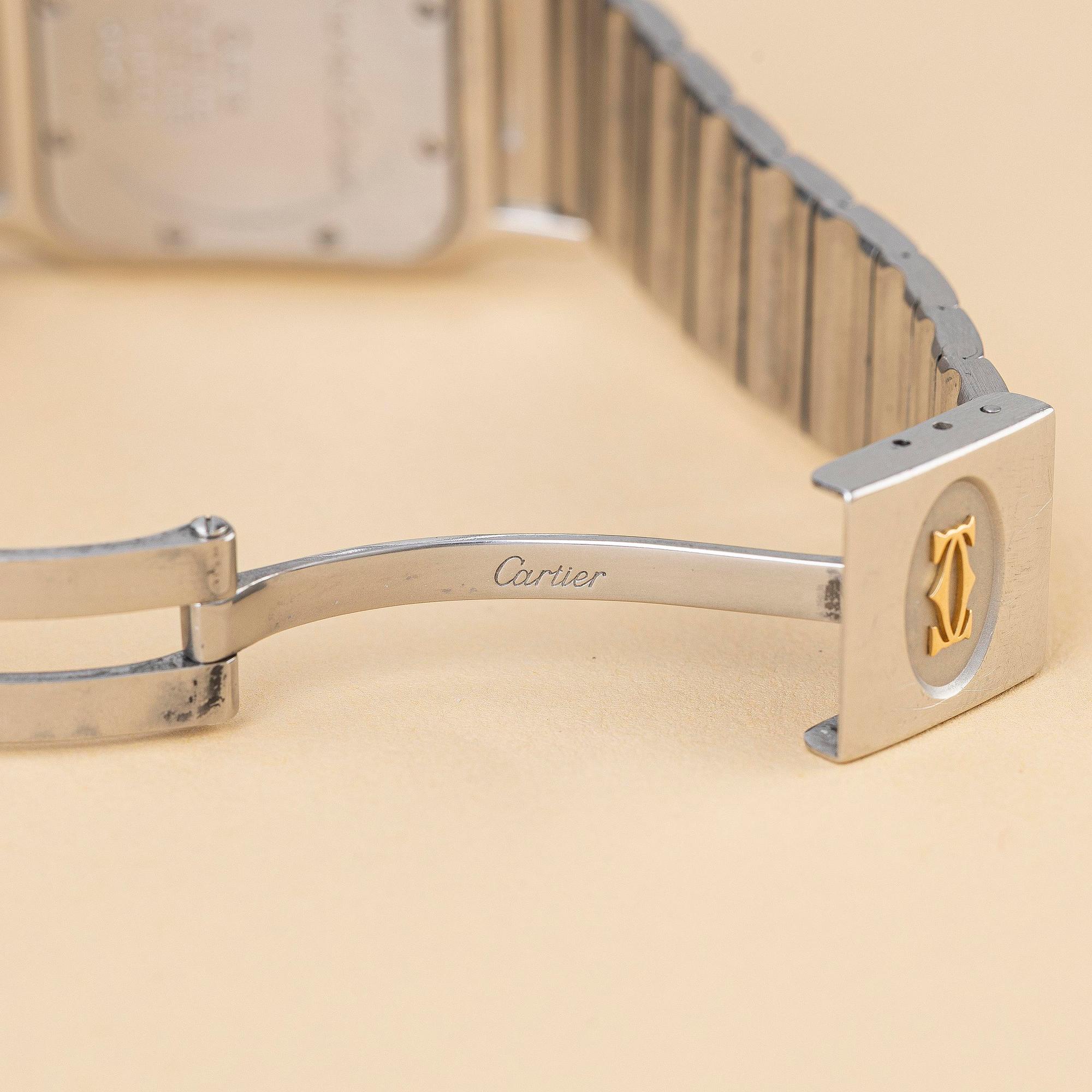 Cartier, Santos Galbée, "Moonphase", ca 1989.