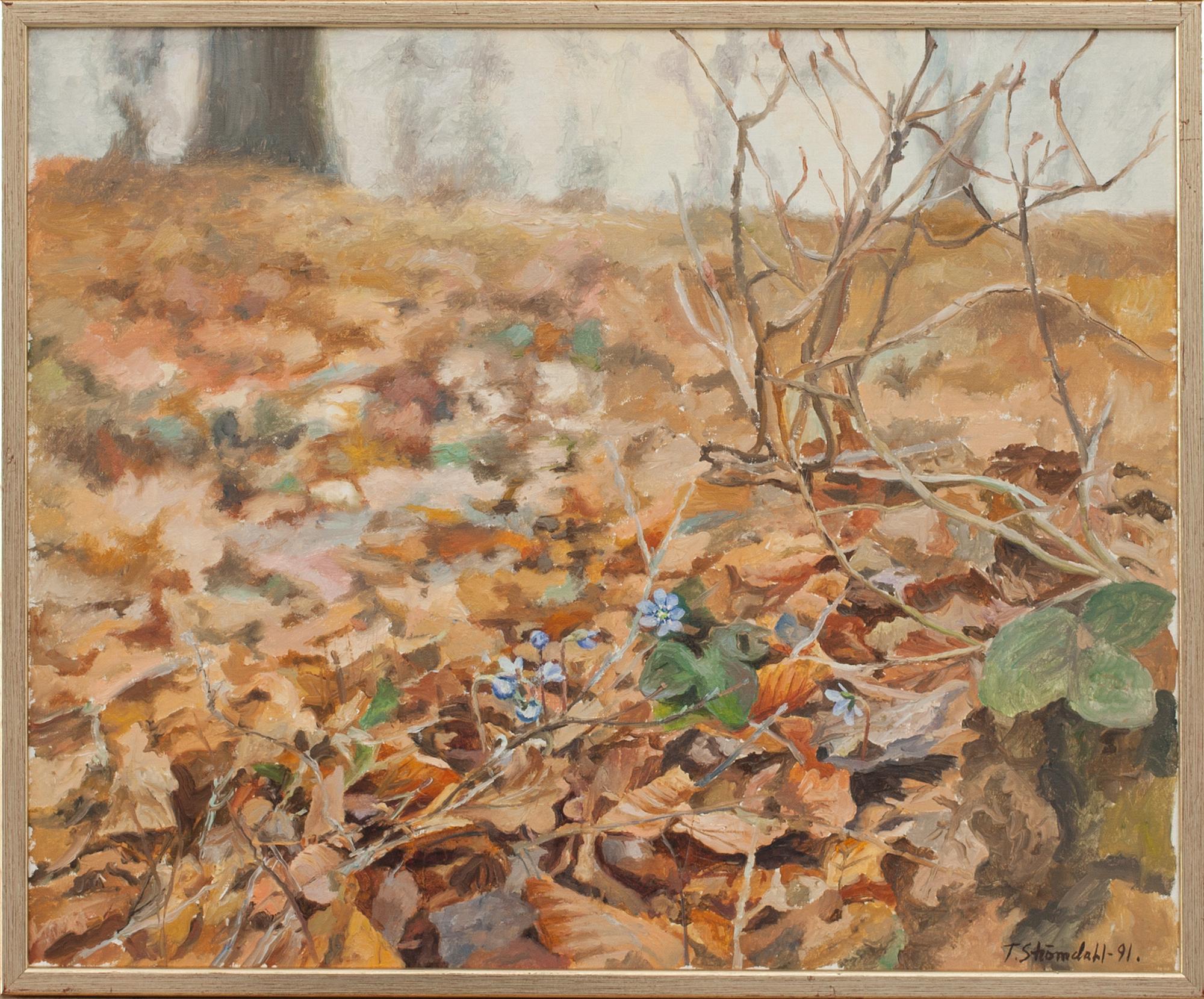 THOMAS STRÖMDAHL, olja på duk, signerad och daterad -91.