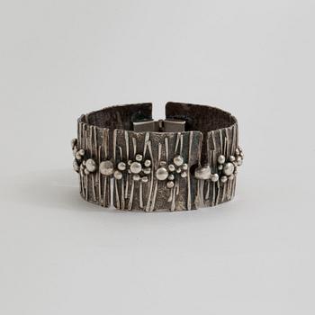 A bracelet by Isaac Cohen, Stockholm, 1970.