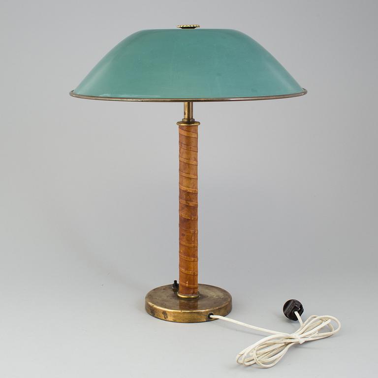 a table light probably by Nordiska kompaniet in the 1930's/40's.