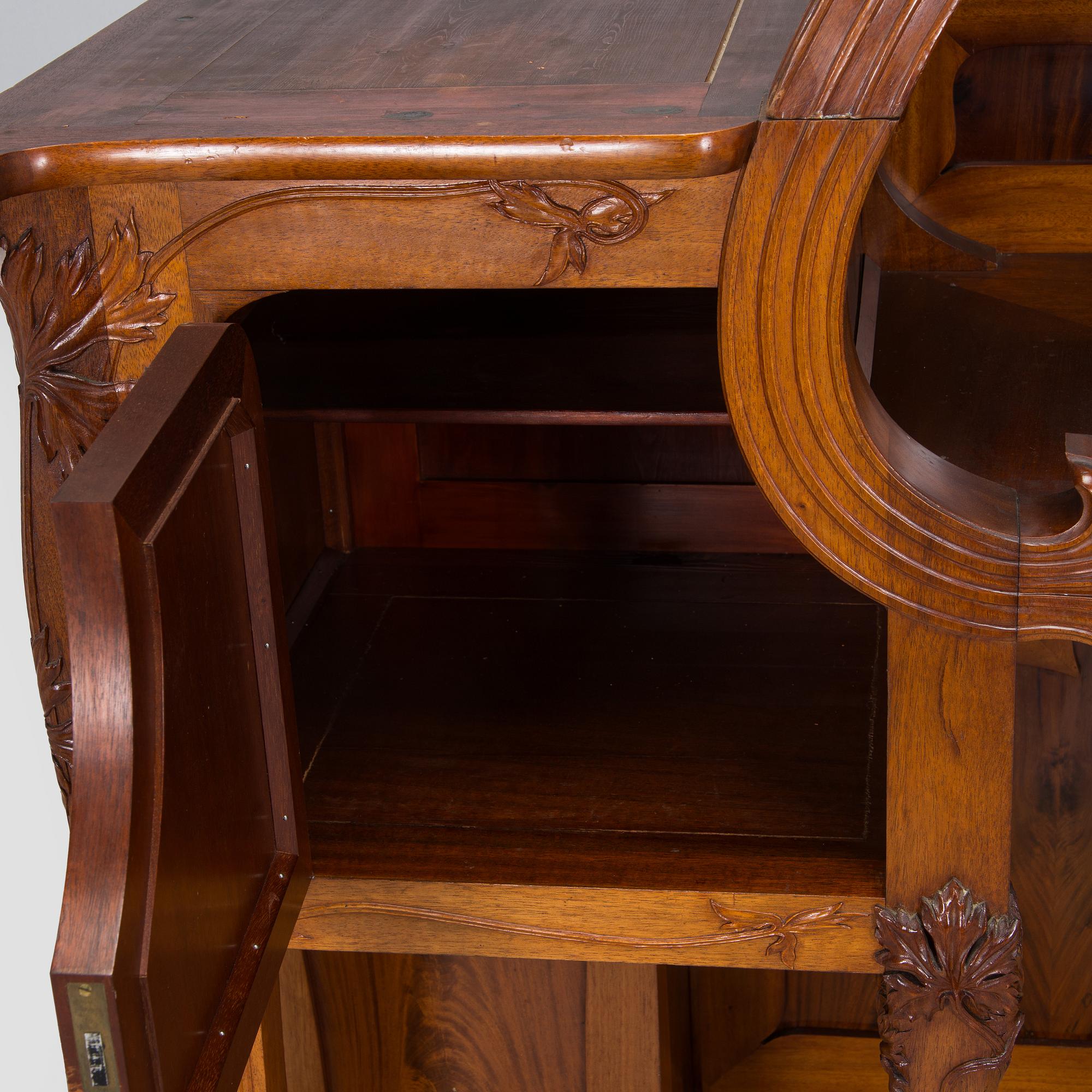 Karl Tirén, Senkki, A.B Naeslunds Möbelfabrik, Uumaja, n. 1901. Jugend.