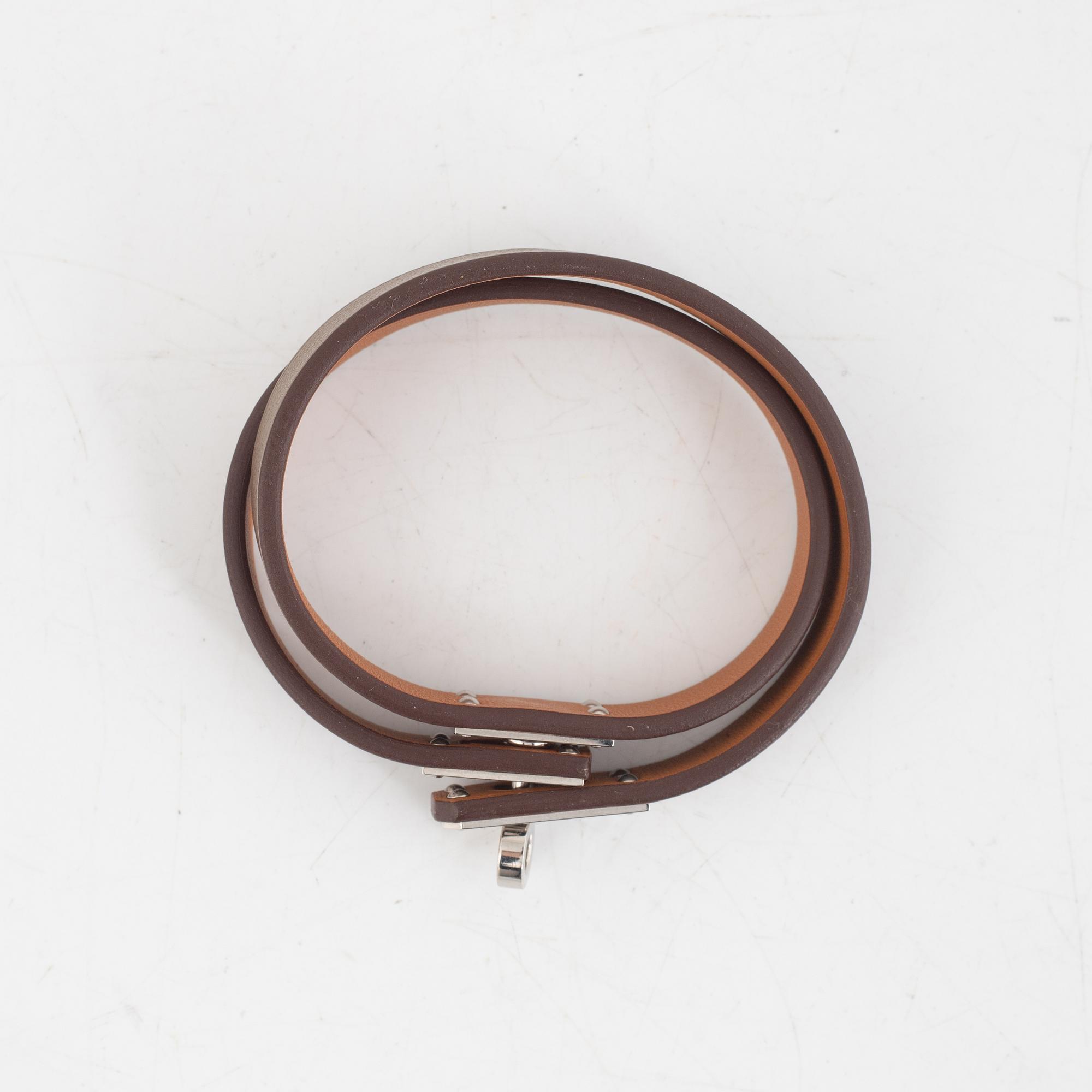 Hermès, bracelet "Kelly Double Tour", 2021.