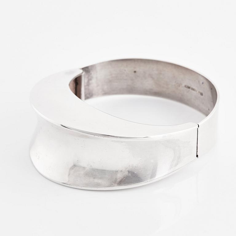 Bröderna Bjerring, armring silver, Danmark.