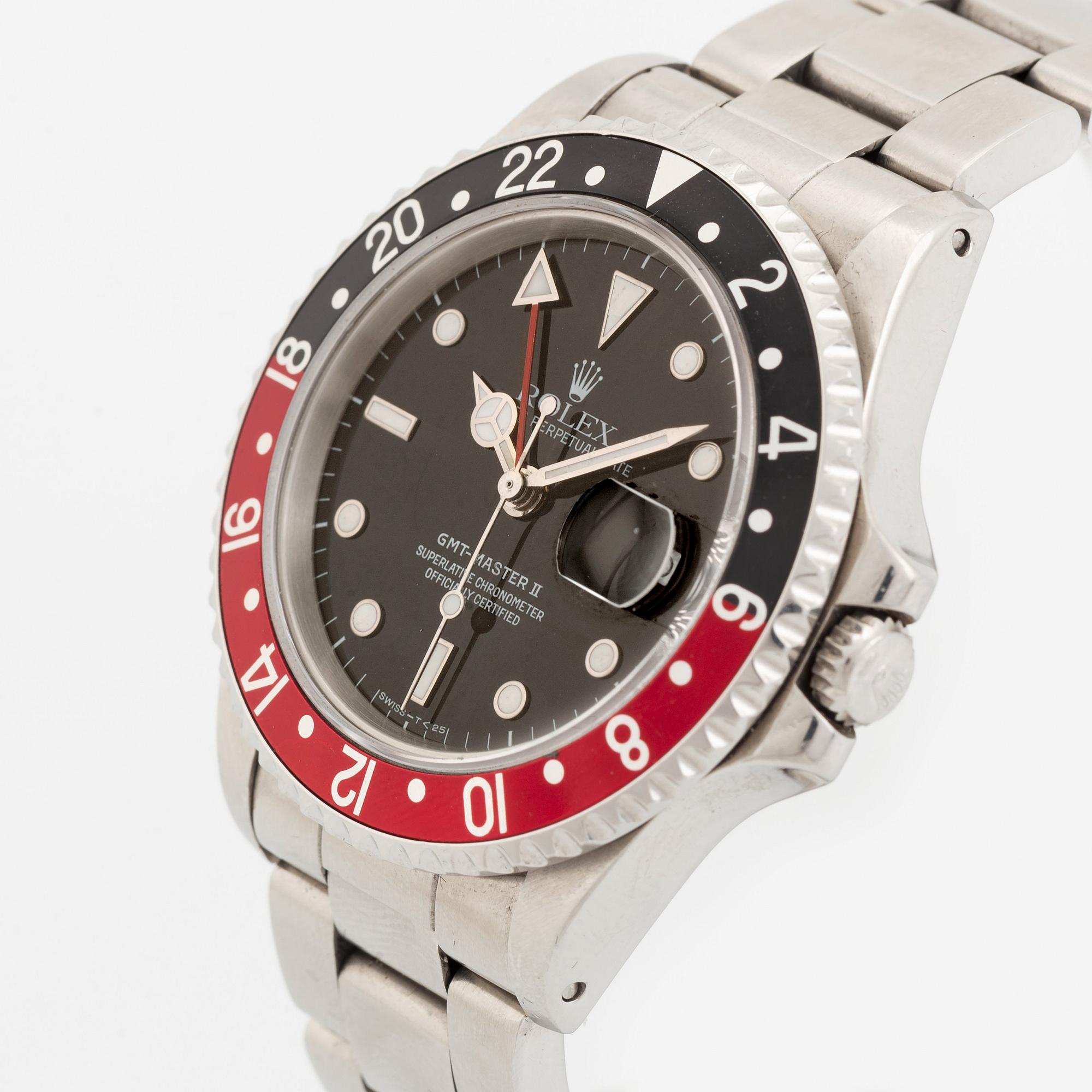 Rolex, GMT-Master II, "Fat Lady", ca 1988.