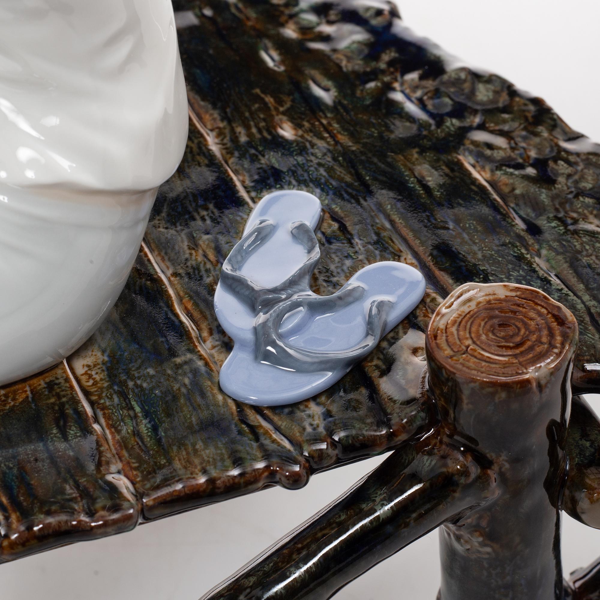 Ernest Massuet, figurine, "Sunset at the Pier", Lladró, Spain.