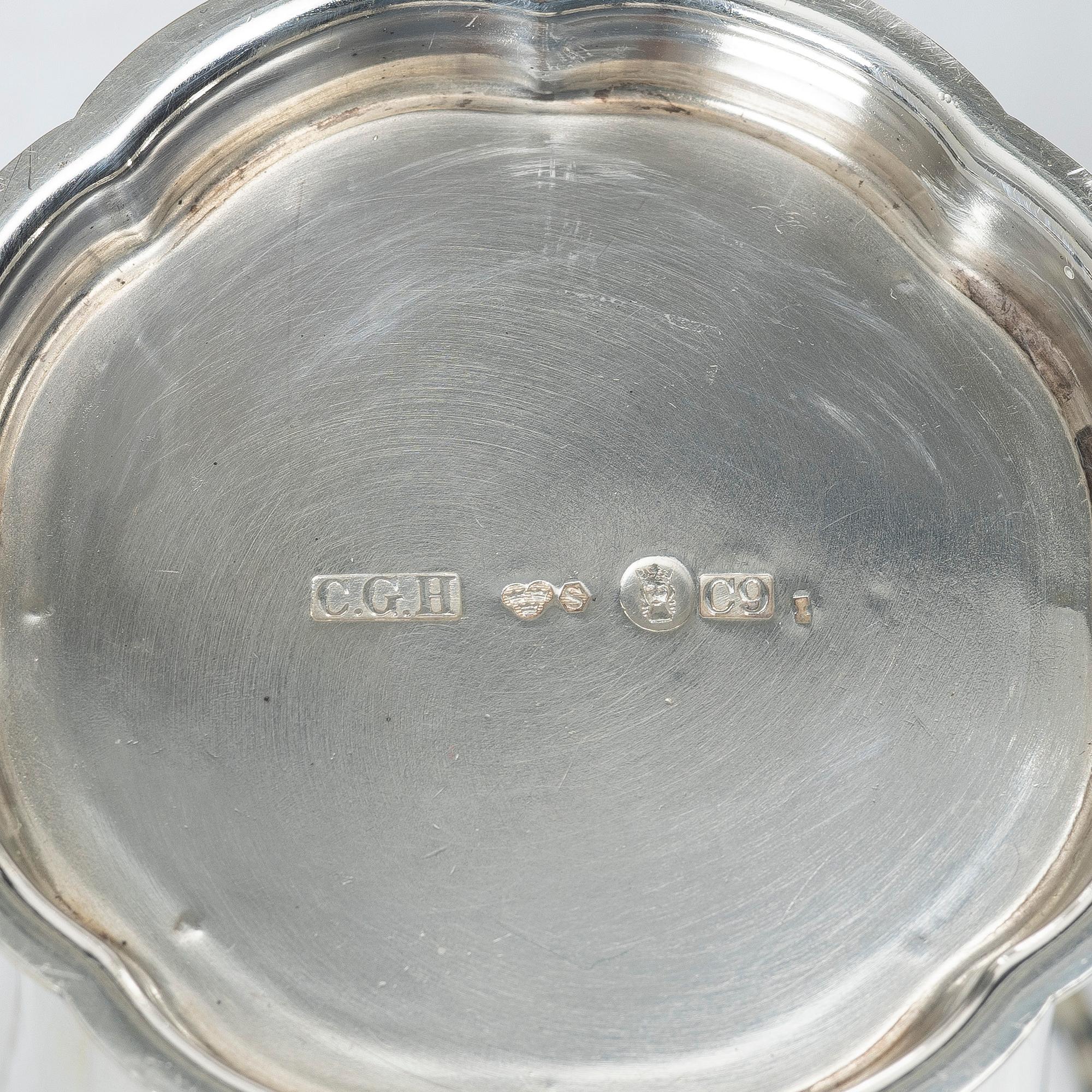 C.G. Hallberg, Vas, silver, Stockholm 1953.