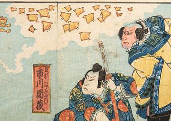 Unidentified artist, color woodcut, Japan, late 19th century, turn of the 20th century.