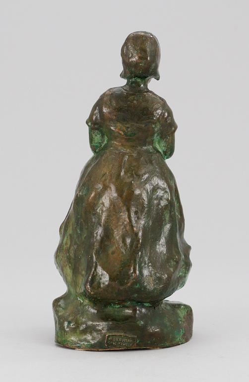 Ruth Milles, Flicka med blomsterbukett.