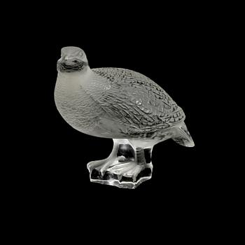 FIGURIN, glas, Lalique, 1900-talets andra hälft.