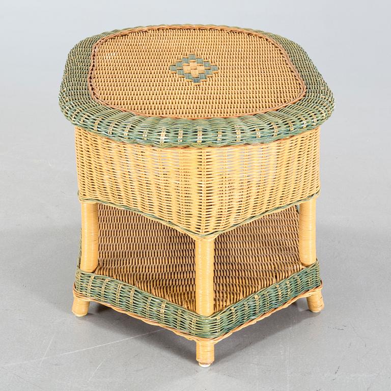A set of rattan furniture from Bruka, Stockholm, second half of the 20th century.