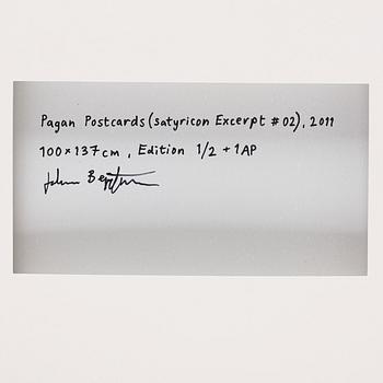 Johan Bergström, "Pagan Postcard (Satyricon Excerpt #02)", 2011.