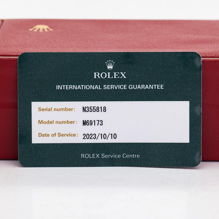 Rolex, Oyster Perpetual, Datejust, "Diamond Dial", rannekello, 26 mm.