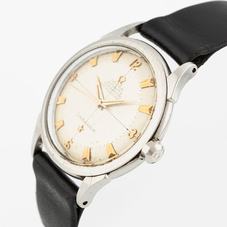 Omega, Constellation, Chronometer, wristwatch, 34.5 mm.