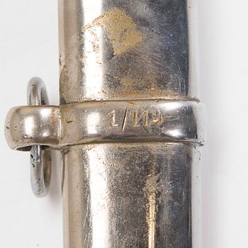 Sabre, Finnish, model 1927 (French model 1822) with scabbard.